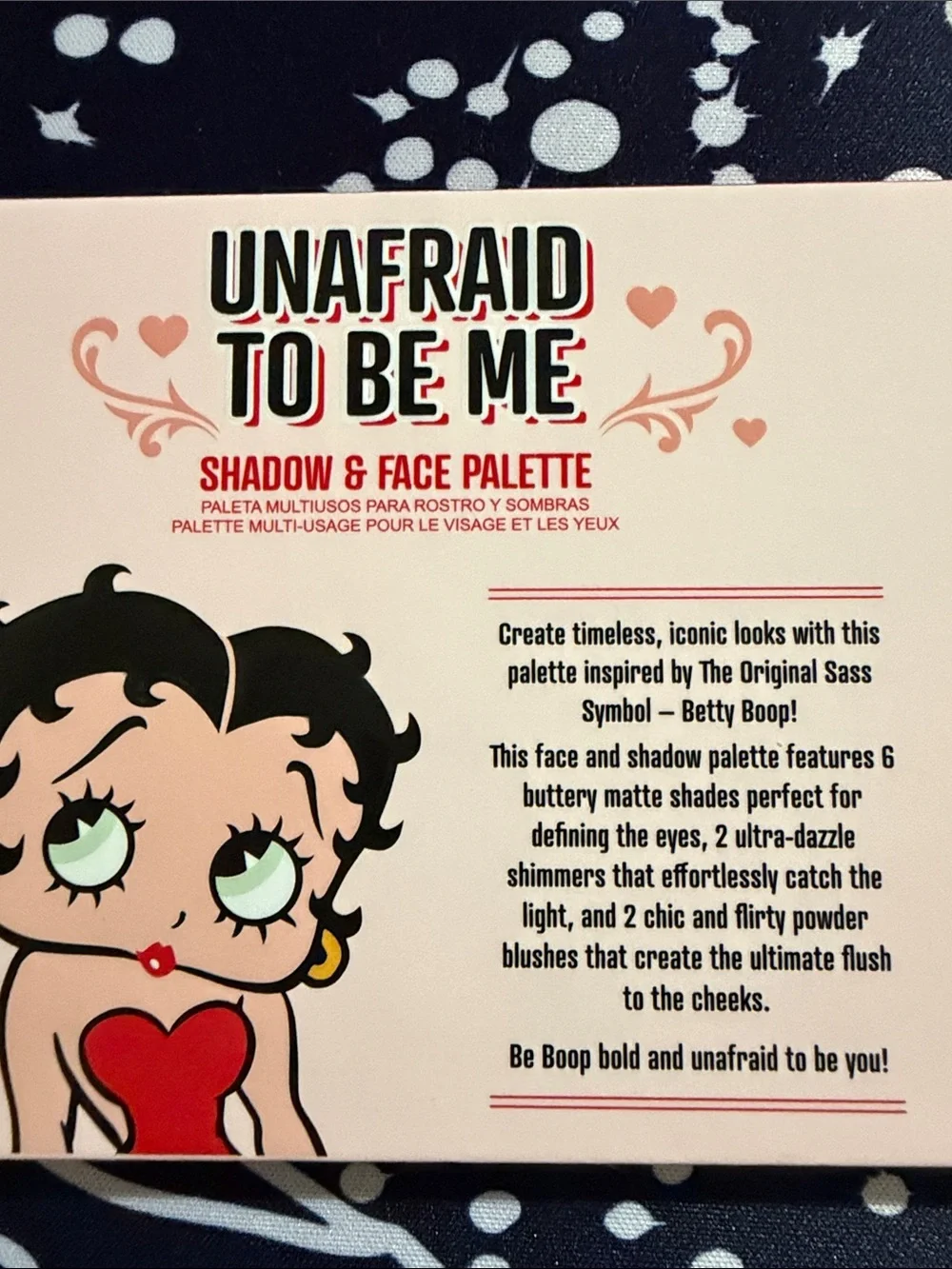 Beauty Creations Betty Boop "Unafraid To Be Me" Shadow & Face Palette - - Picture 4 of 7